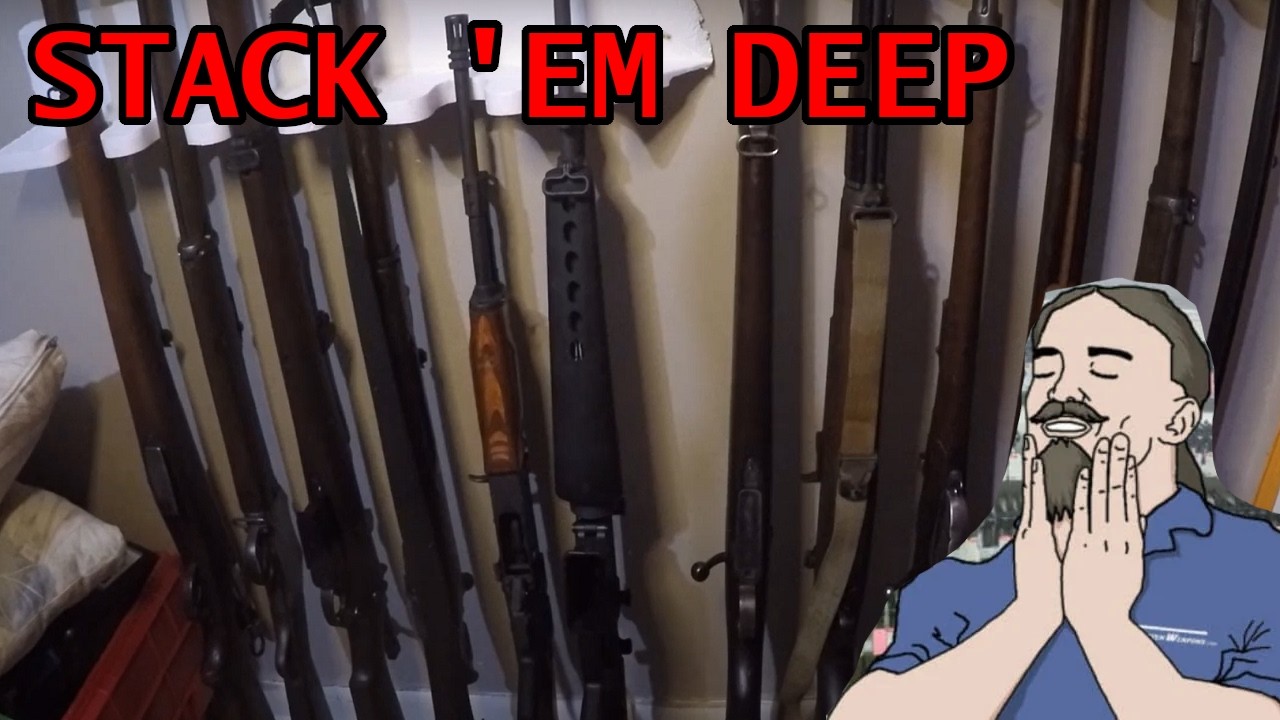 Я храню это оружие повсюду.