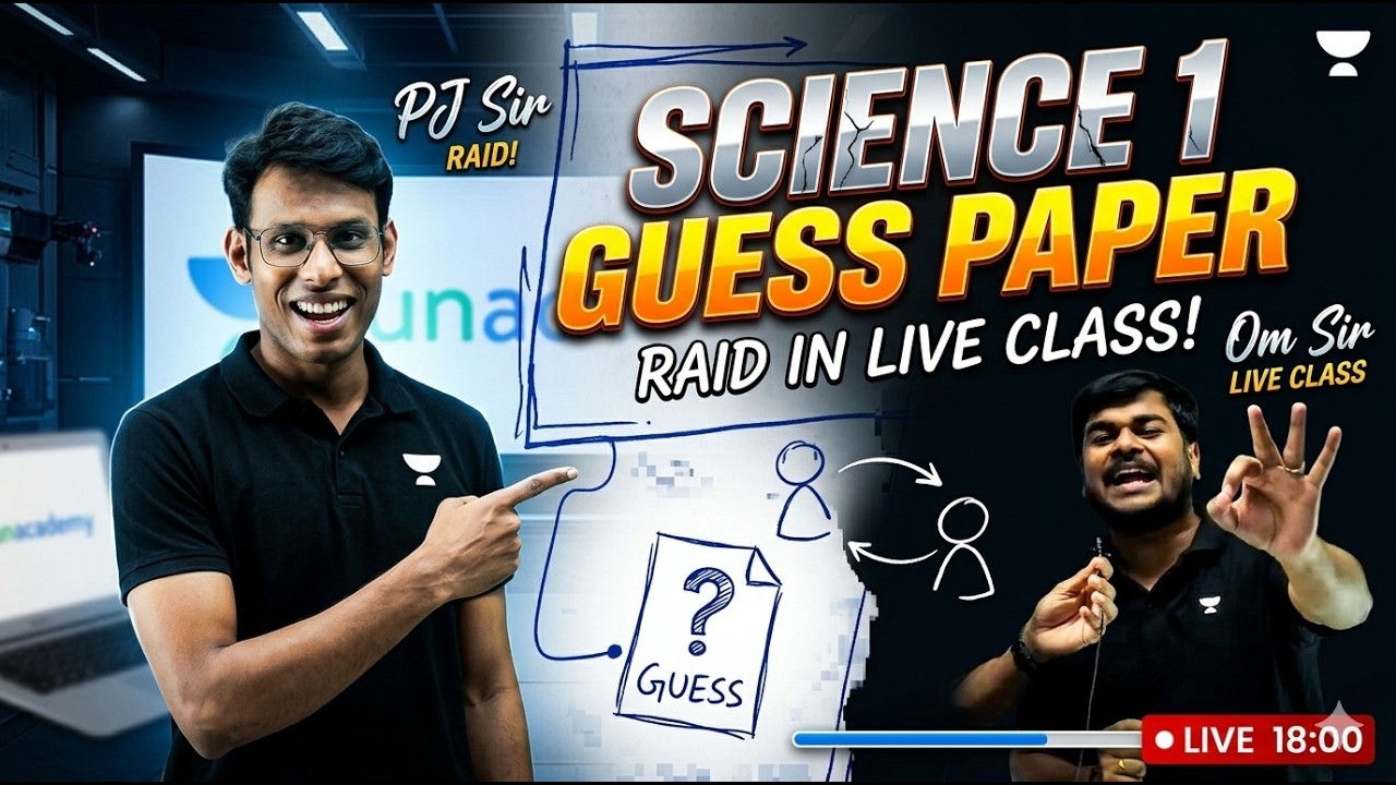 SSC Class 10 Science 1 Guess Paper | Most Expected Questions | Maharashtra Board | Om Jadhav Sir