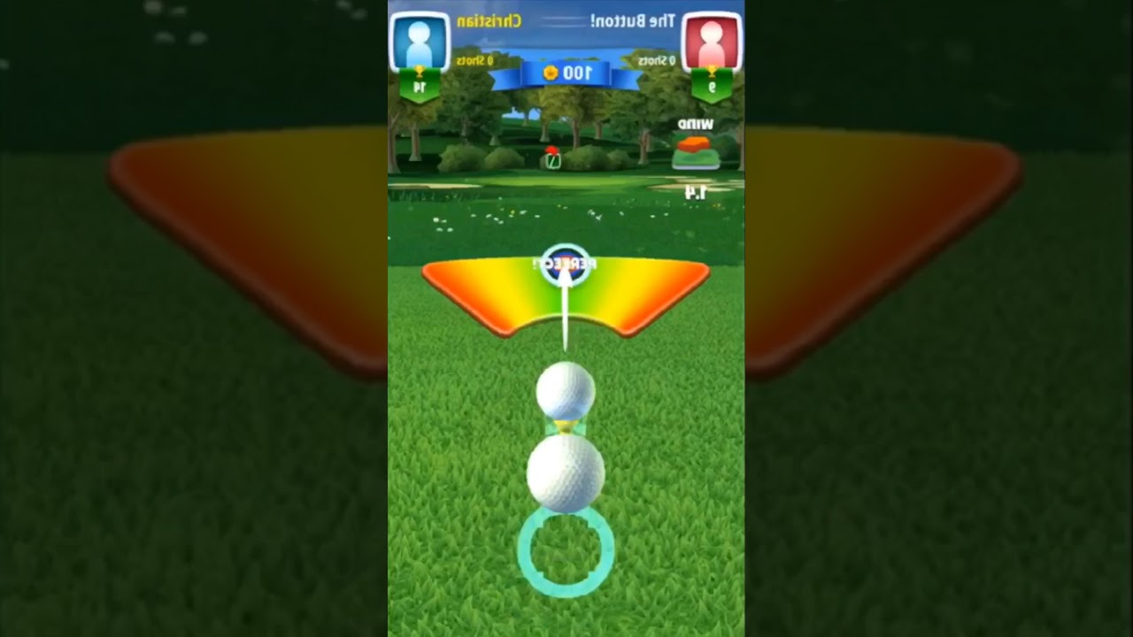 Golf Clash - Hole in One BACKWARDS!!!