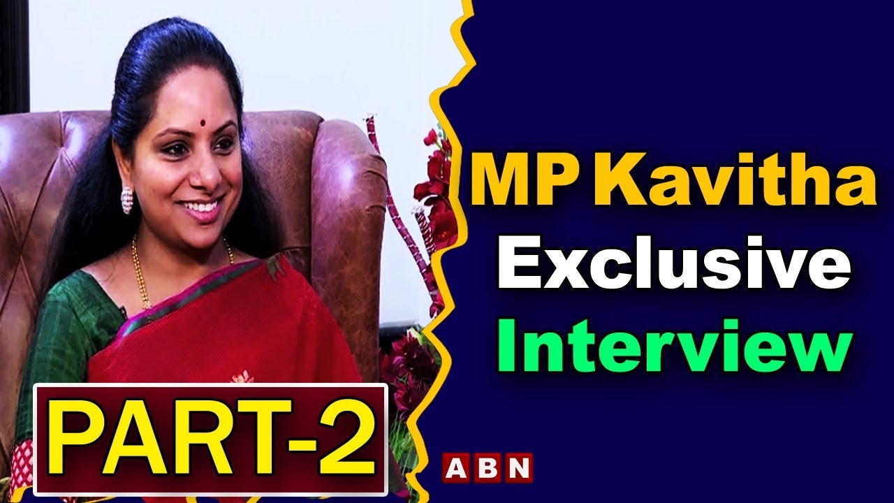 MP Kalvakuntla Kavitha Exclusive Interview | Anchor Suma | #Sisters4Change | Part 2 | ABN Telugu