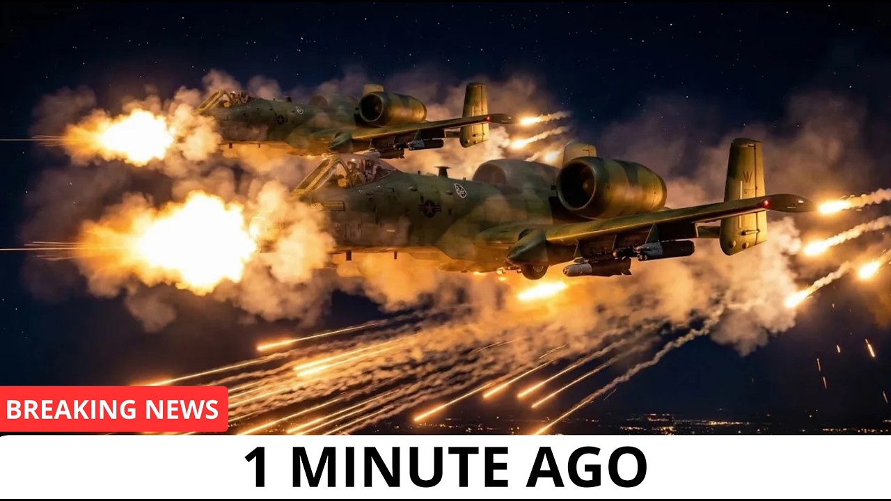 BRRRRRT! Watch the A-10 Thunderbolt Unleash Its 'Dragon's Breath'!