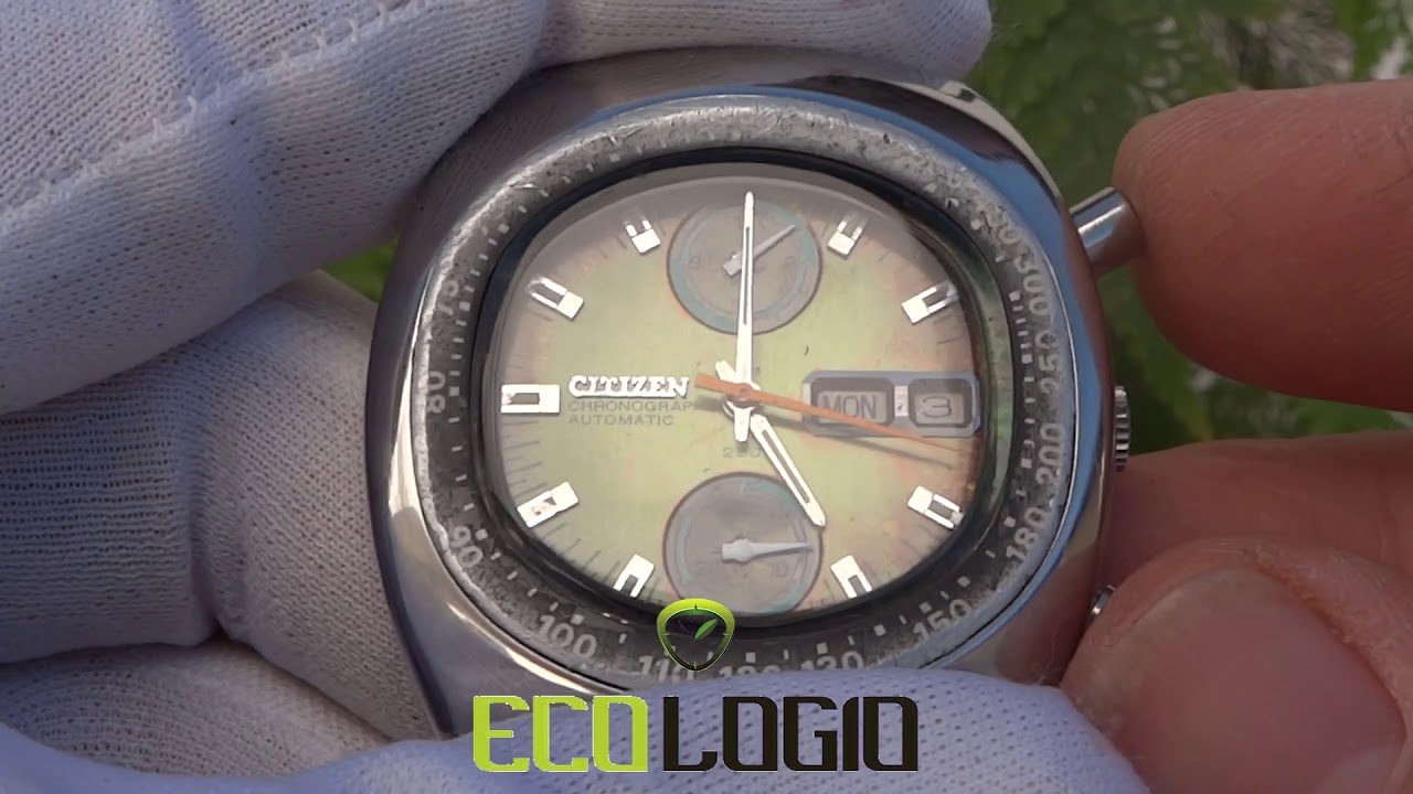 Citizen 8110a Tela Tv Cron&oacute;grafo Autom&aacute;tico 67-9054