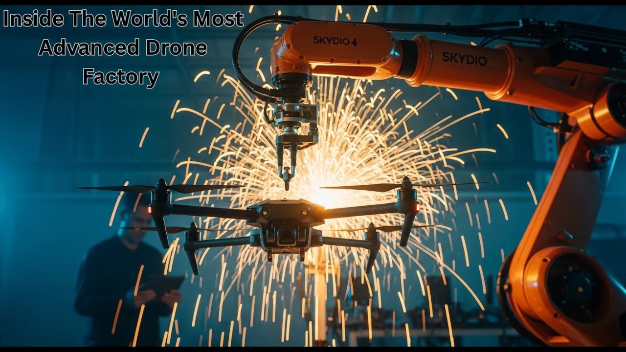 Inside The World's Most Advanced Drone Factory  Full Process