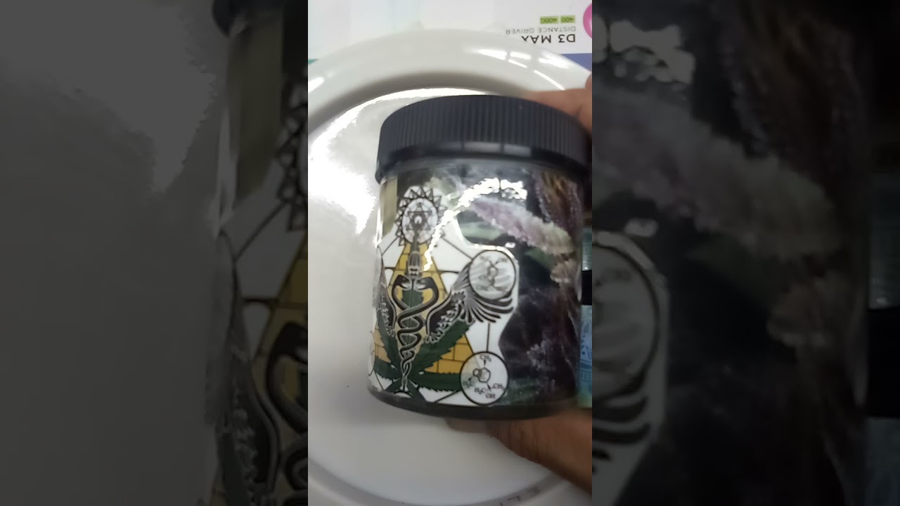 Cannabis jar 707