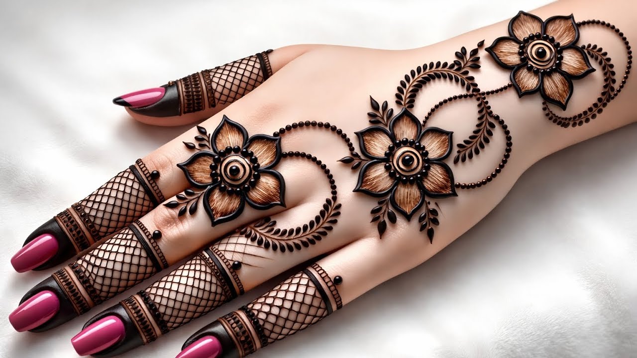 New Stylish mehndi design for back hand | Mehndi design 2026 | Simple & easy mehndi design | Mehndi 