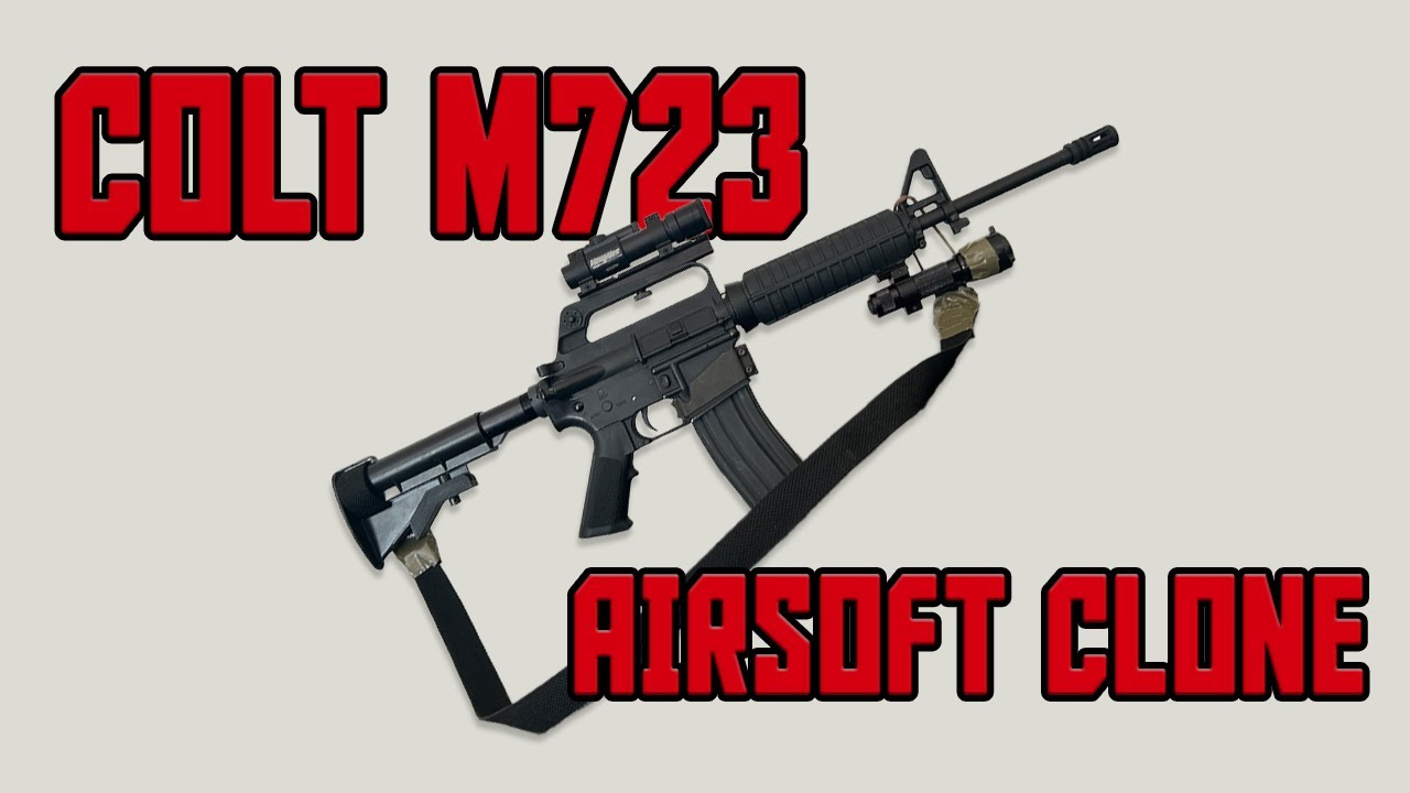 The REAL Black Hawk Down CAR15 Clone Build || Colt 723 Airsoft Replica & How To Build It