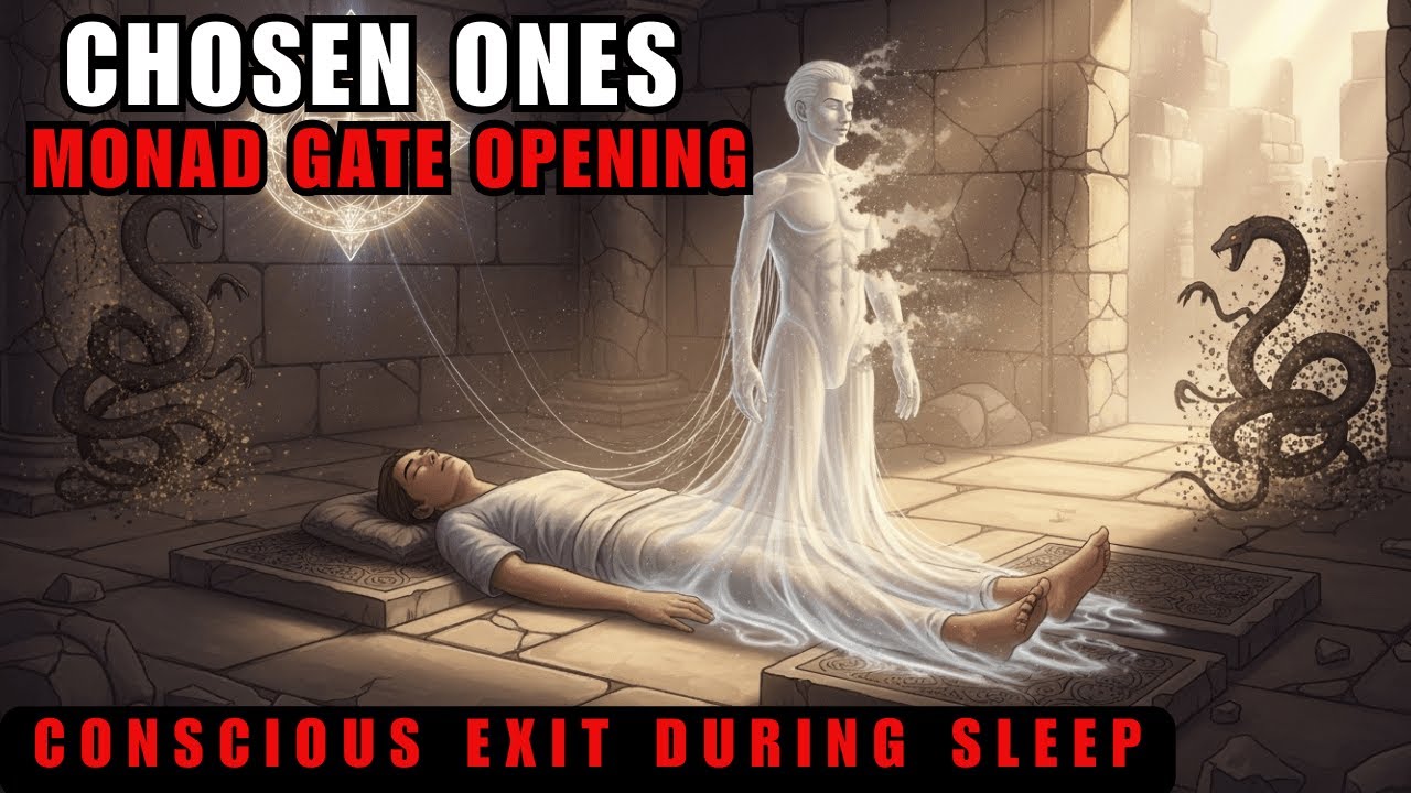 Jesus Revealed How the Chosen Exit During Sleep — Without Dying Astral Monad Gate