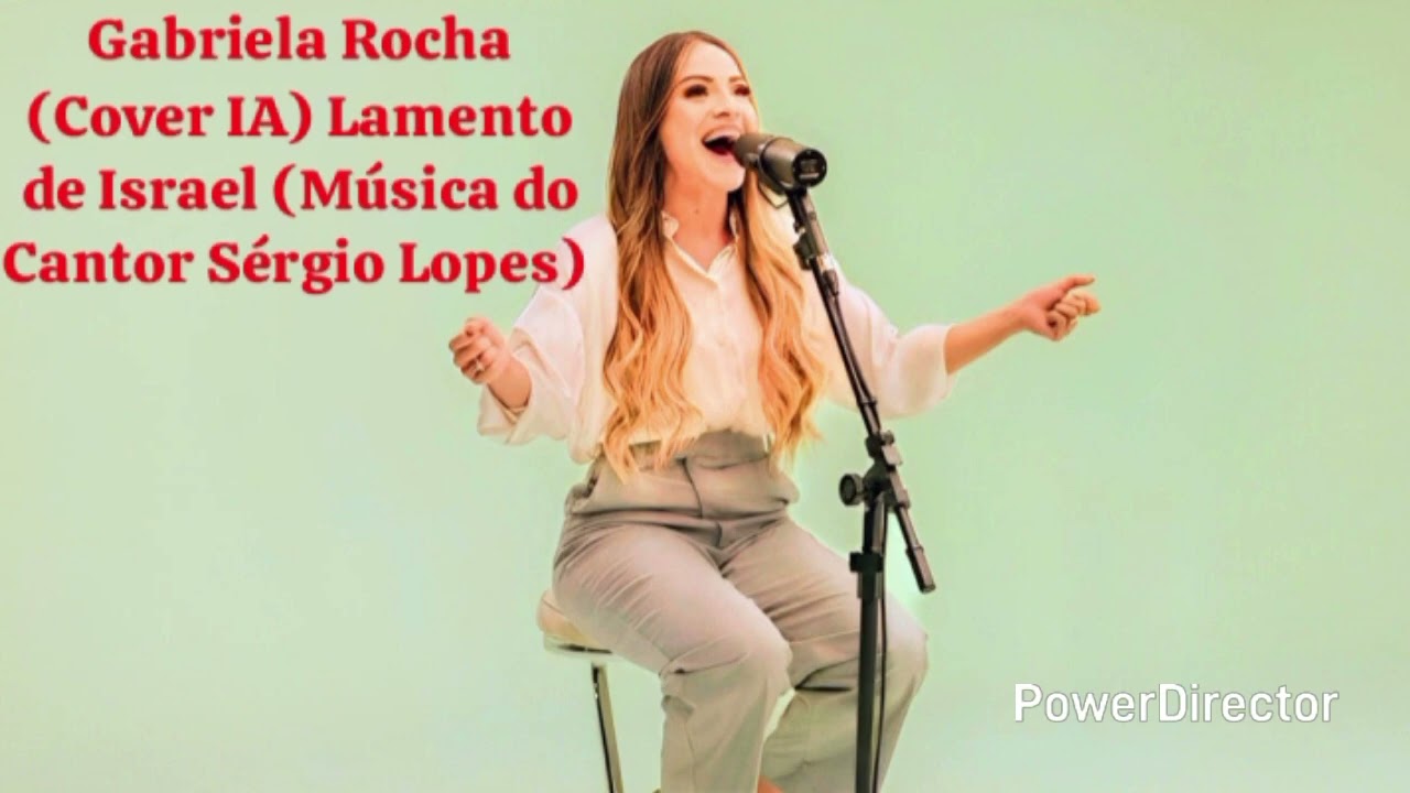 Gabriela Rocha (Cover IA) Lamento de Israel (Música do Cantor Sérgio Lopes)