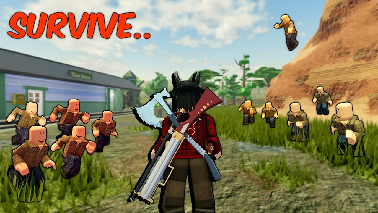 Roblox Wild West but 29 Players are Trying to Kill me..