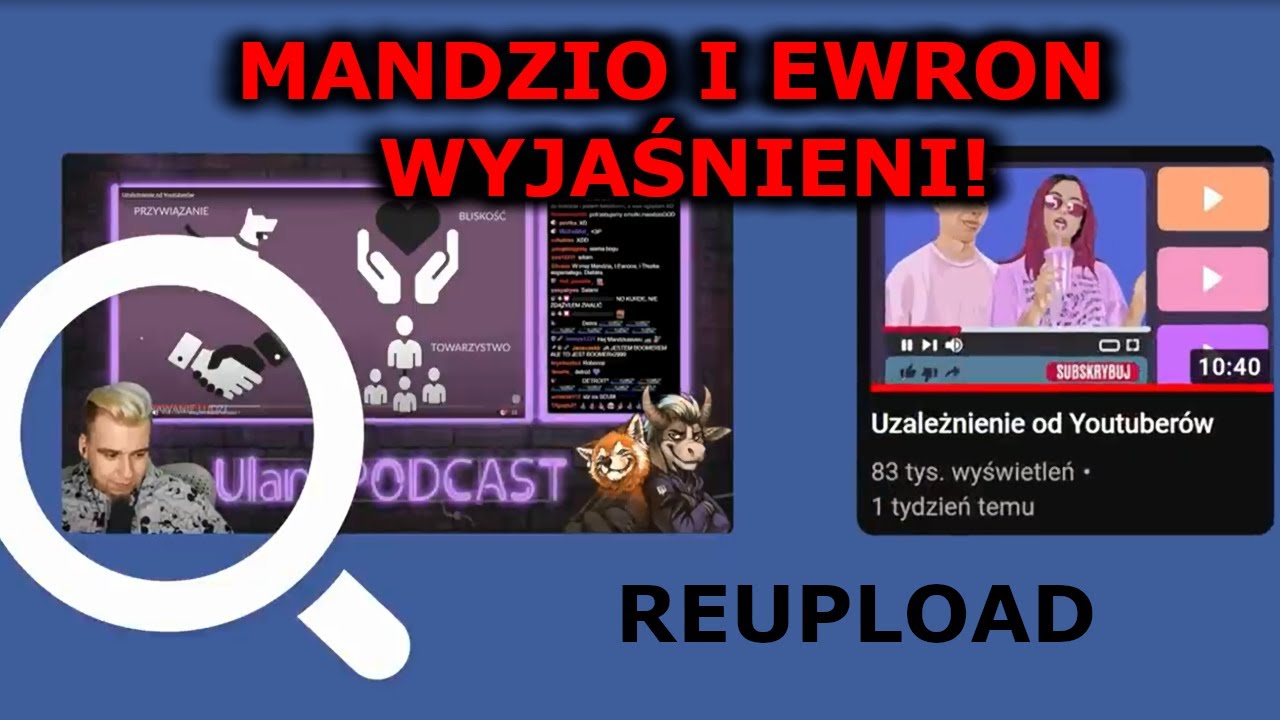 MANDZIO i EWRON wyjaśnieni przez kanał NIE WIEM ALE SIĘ DOWIEM [reupload]