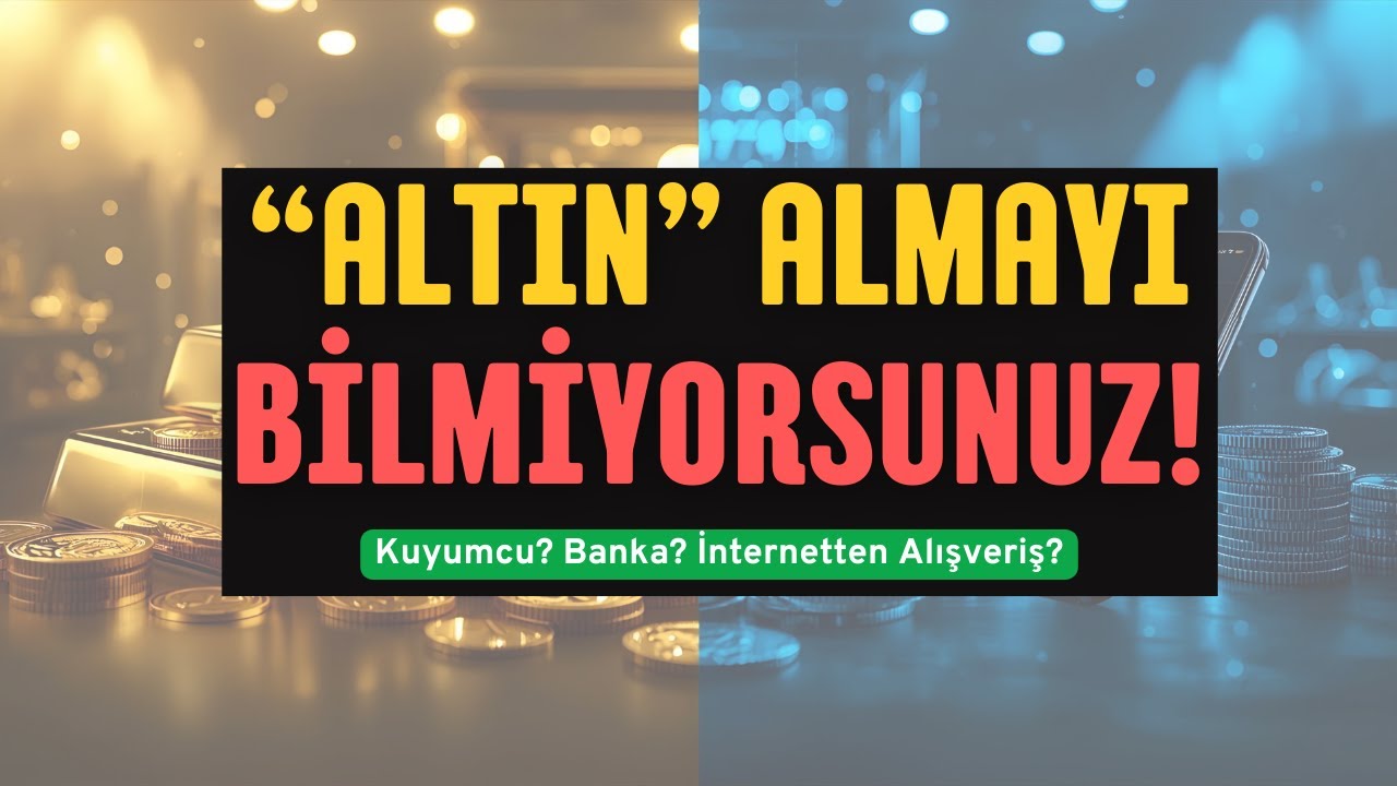 Kuyumcu, Banka, İnternet&hellip; Altın Nereden Almak Daha Karlı?