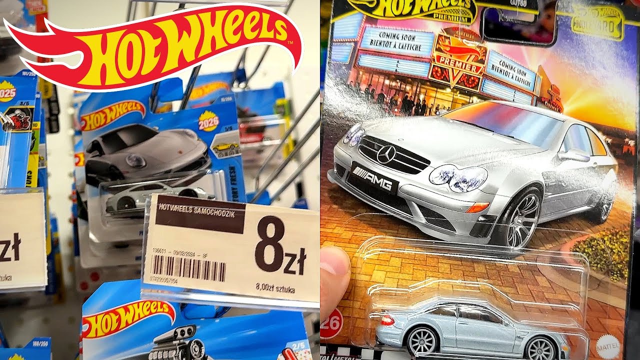 PRZEDŚWIĄTECZNE DOSTAWY HOT WHEELS W SKLEPACH !? POLOWANIE HOT WHEELS