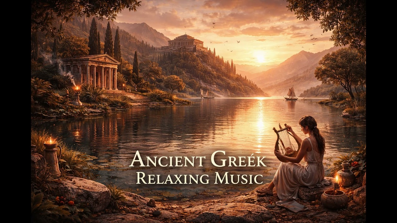 Relaxing ancient greek music 1 HOUR