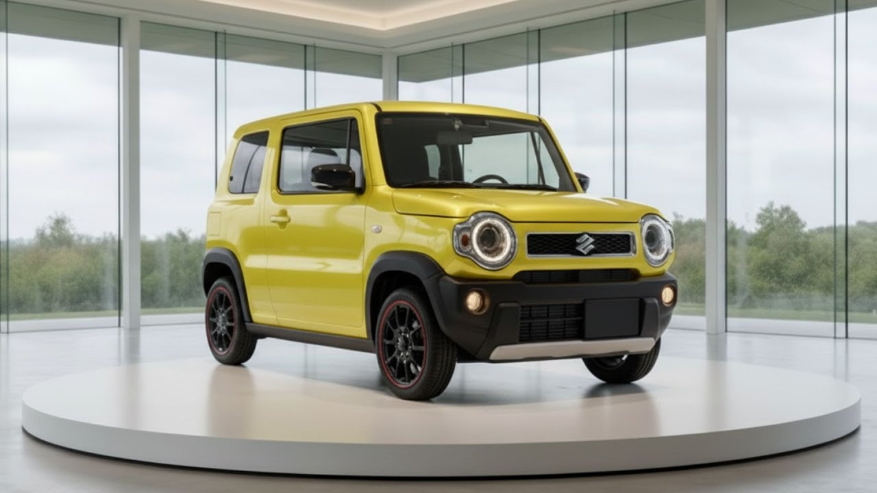 Компактный, угловатый, великолепный! Представлен Suzuki Hustler 2026 года!