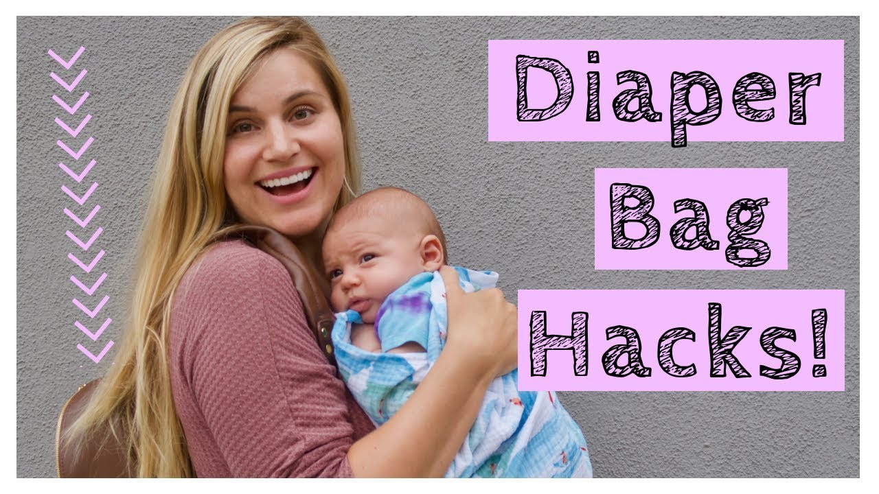 HACK YOUR DIAPER BAG - Life Changing Diaper Bag Organization Tips and Hacks