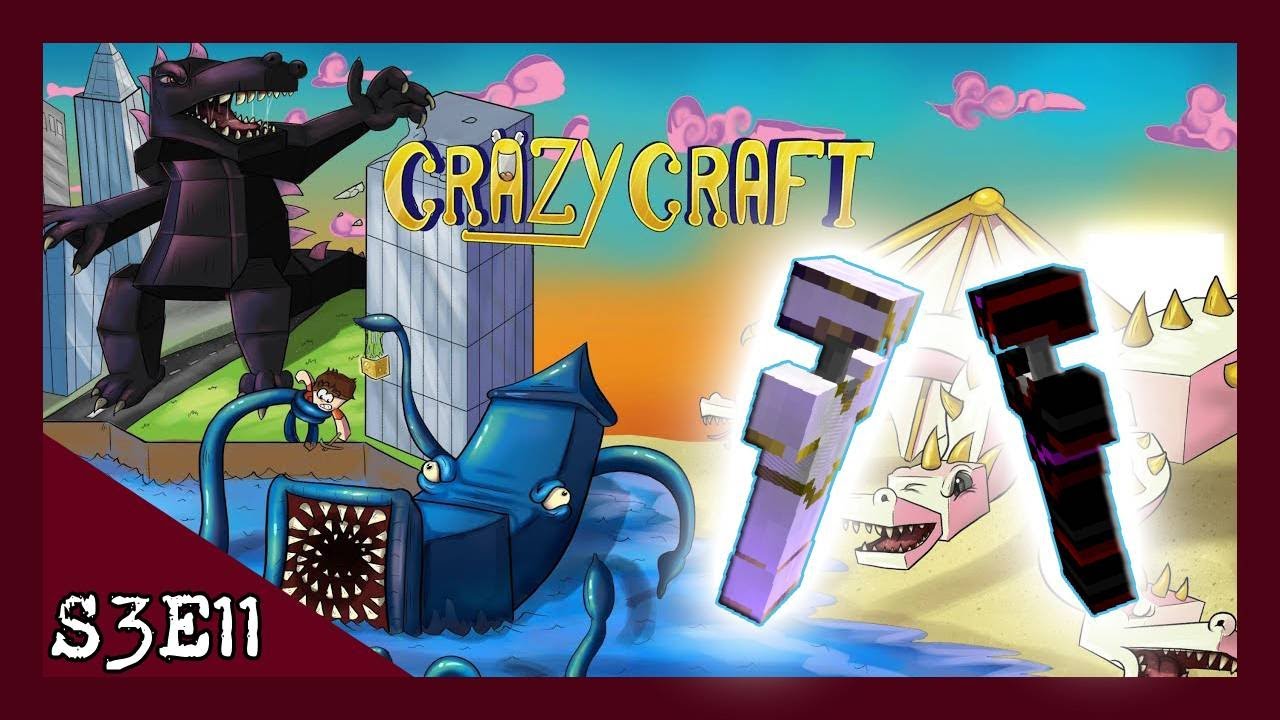 Royal Guardian or Queenscale... which armor is better? - Crazy Craft 4 - S3E11