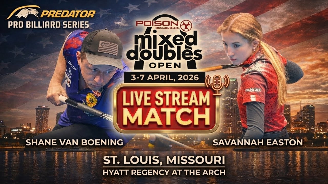 SAVANNAH EASTON & SHANE VAN BOENING vs CHOU & ALCAIDE | 2026 PBS St Louis Mixed Doubles Open