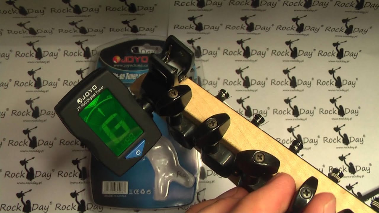Joyo JT-15C JT 15 C tuner chromatyczny do gitary na klipsie - RockDay Pietraszek