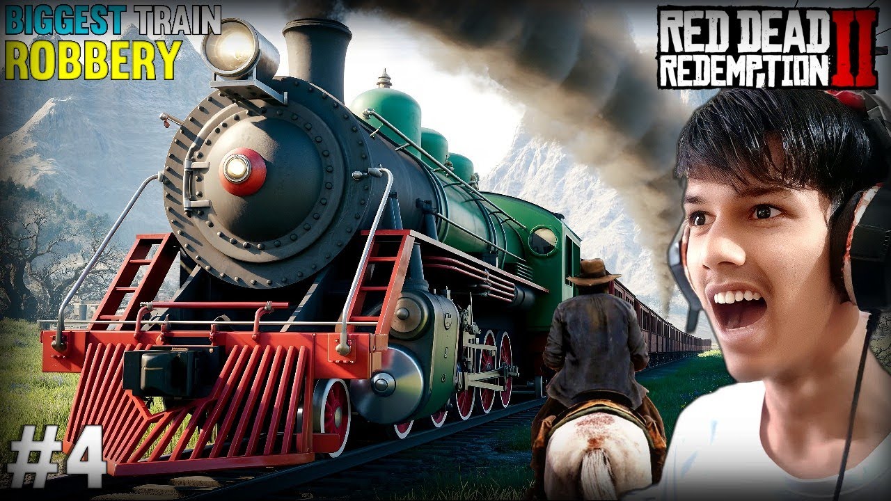 🔥The Most Insane Train Robbery Ever | Red Dead Redemption II Gameplay #4 