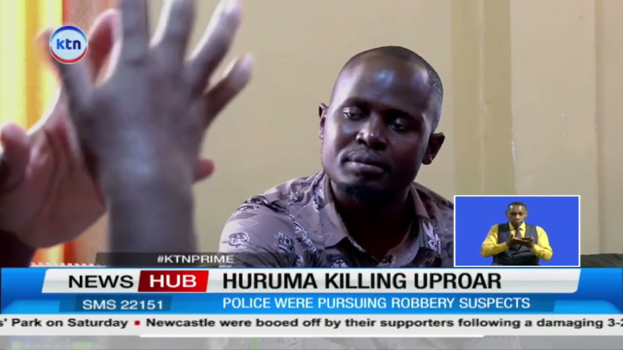 Huruma Killing uproar: Tensions ease in Kiamako following clashes between residents and police