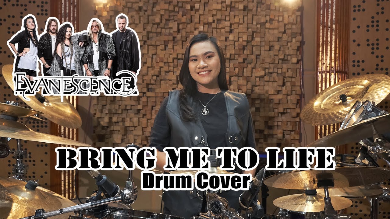 Evanescence - Bring Me To Life Drum Cover by Bunga Bangsa