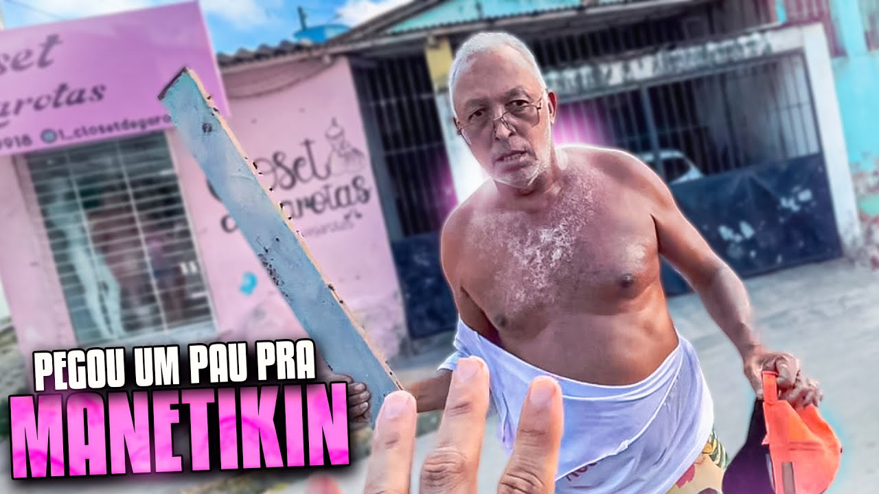 REI DO DANONE PEGO FOI PRA CIMA DE MANETIKIN 😱😱😱