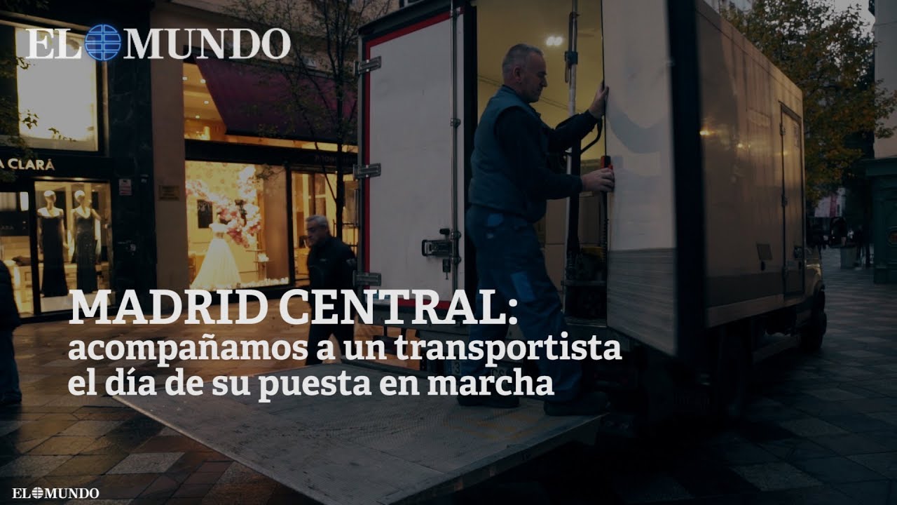 Así ha vivido un transportista el primer día de Madrid Central