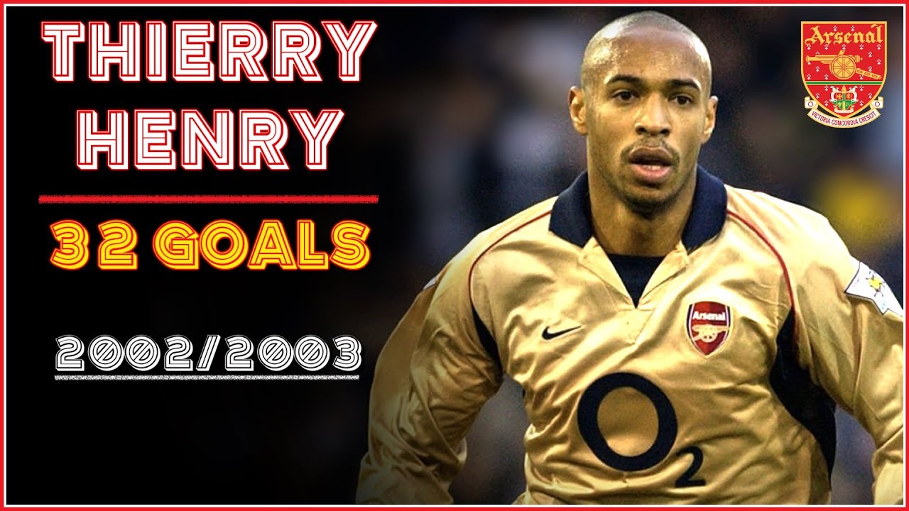 Thierry HENRY ➥ All 32 Goals of 2002/2003 | Arsenal [HD]