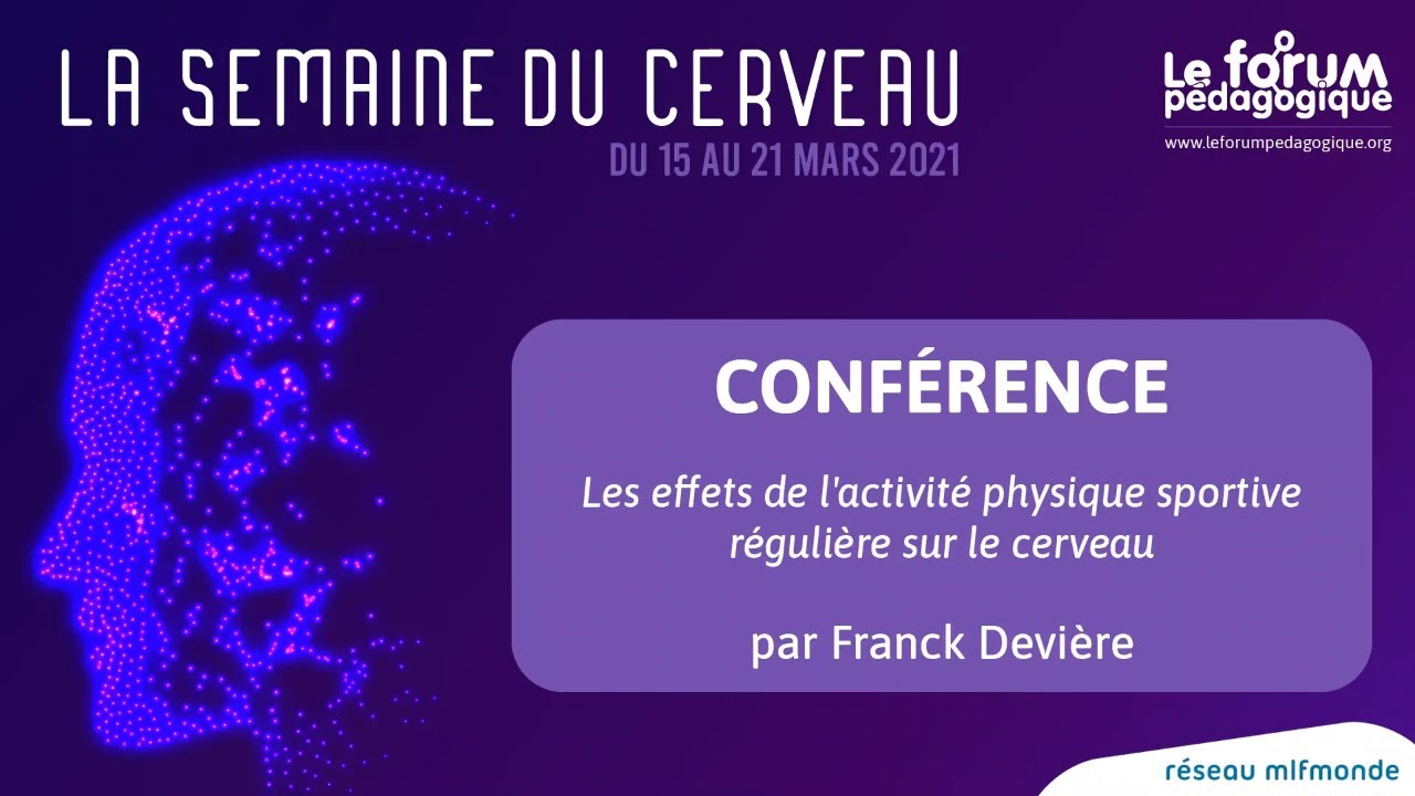 Semaine du Cerveau | Les effets de l'activité physique sportive régulière sur le cerveau