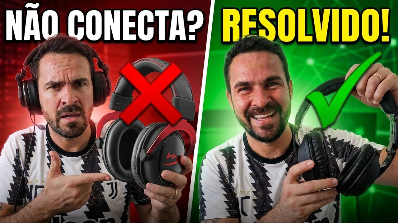 FONE de OUVIDO NÃO CONECTA no CELULAR ou PC? Aprenda a RESOLVER!