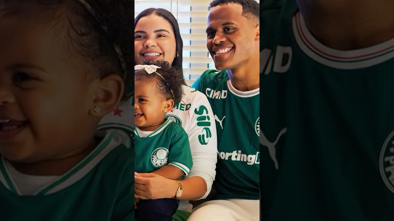 JHON ARIAS V&Ecirc; O ALLIANZ PARQUE EM SUA CHEGADA
