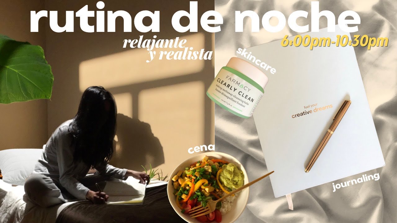rutina de noche RELAJANTE y realista