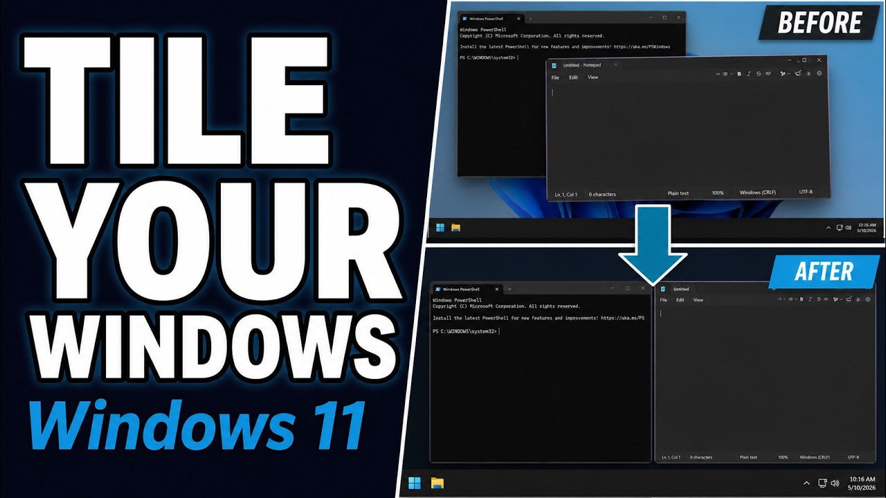 Windows Has a Tiling Manager and Nobody Talks About It