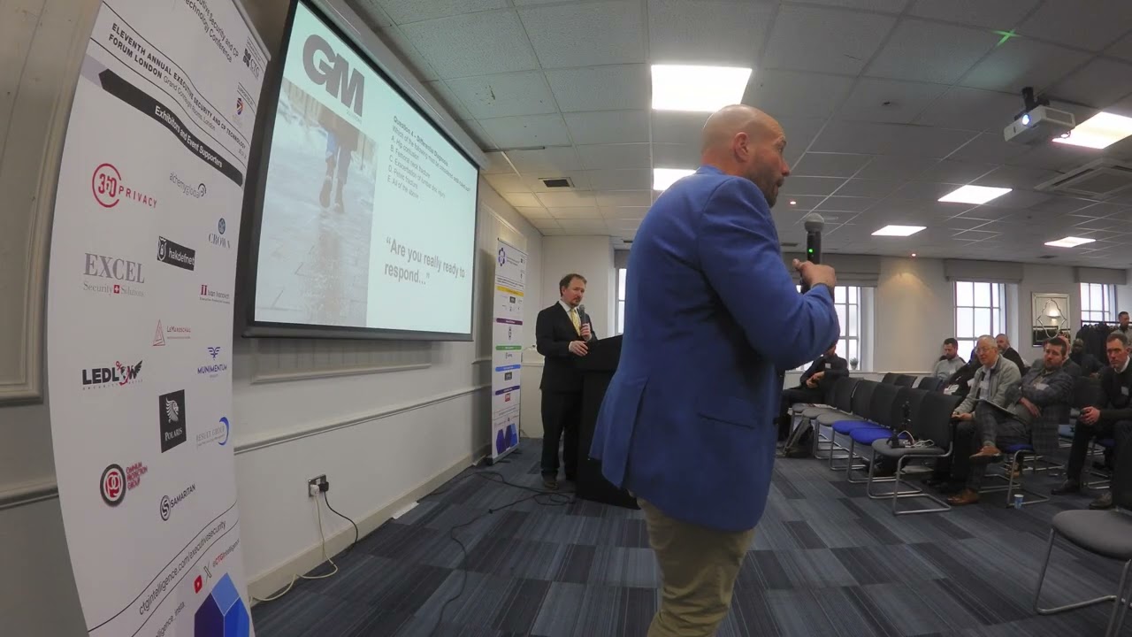 Tactical Medicine in Executive Protection - Live at the Eleventh Annual CPTF London