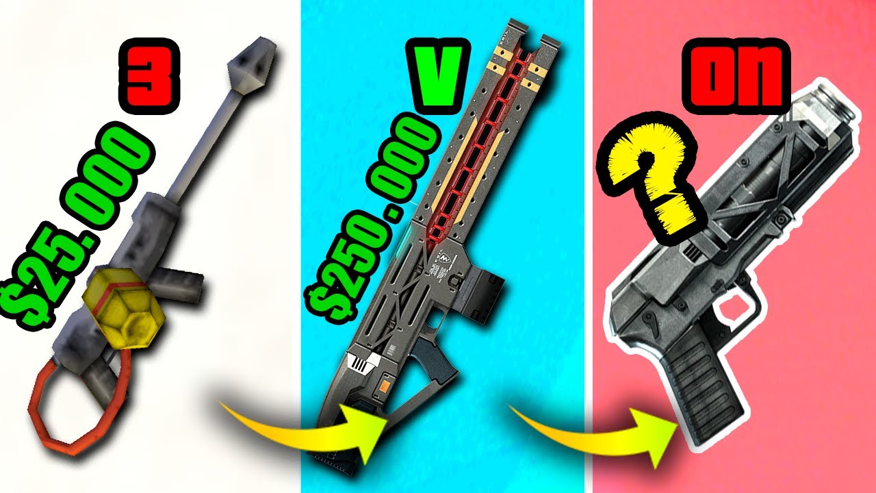 MOST EXPENSIVE WEAPON In GTA Games (Evolution)