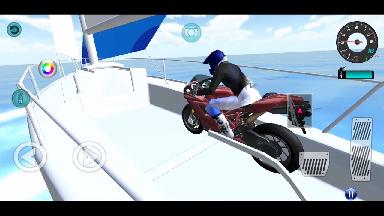 3d Driving Class | Super Motorbike and Luxury Yacht Crazy Driving | Android Gameplay