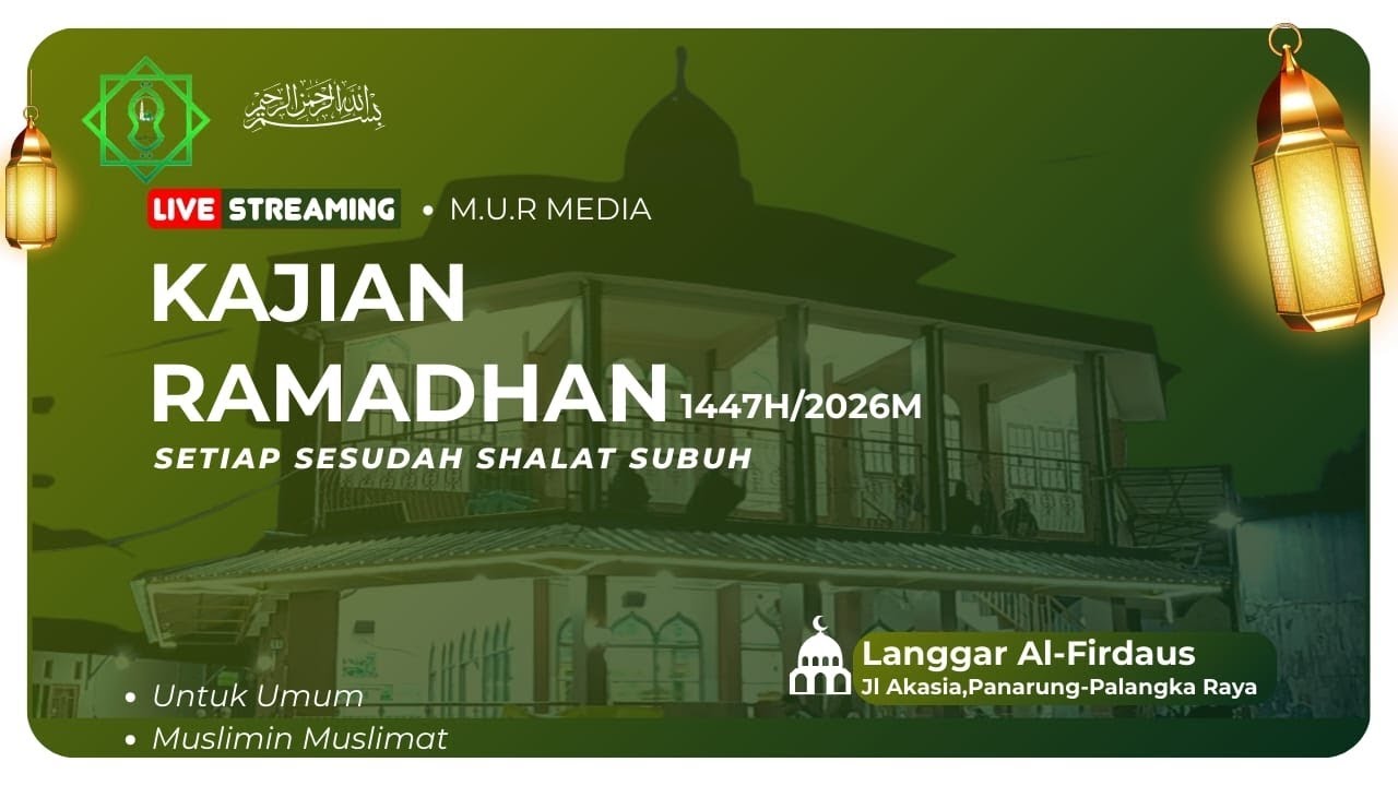 Kajian subuh Ramadhan d langgar Al firdaus || bersama Ustadz M.Mahbub
