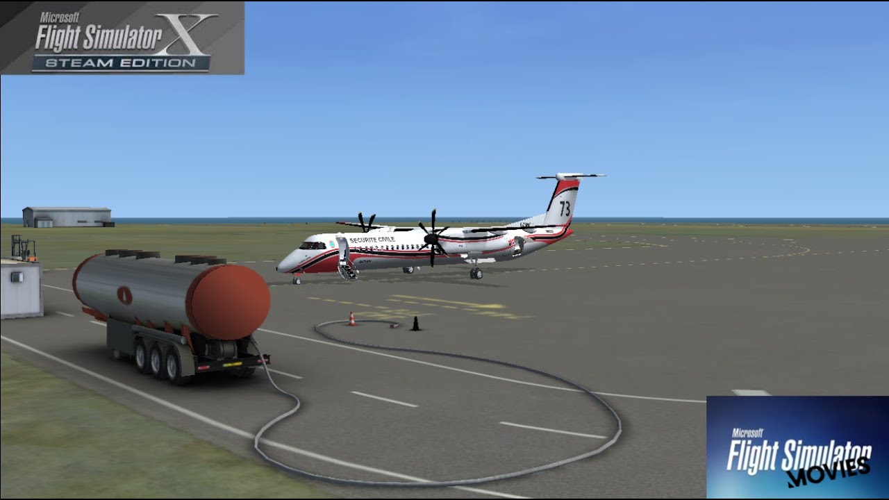 [ FSX SE - IVAO ] Le Dash 8 de la Sécurité Civil arrive à La Réunion !