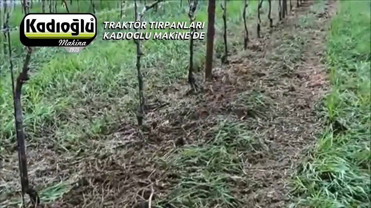 TRAKTÖR TIRPANI - Bağ ve Bahçe İçin Ot Biçme