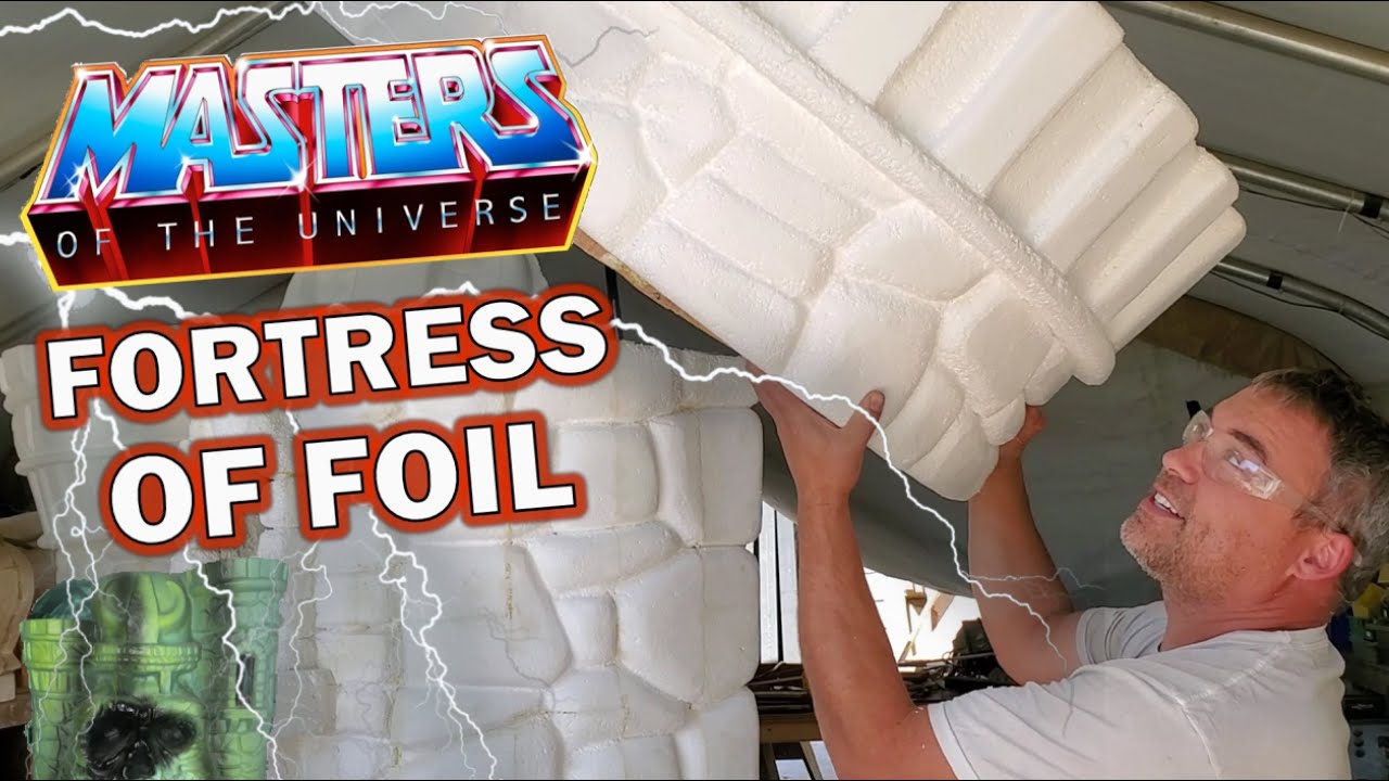 Masters of the Universe Castle Grayskull Playset - Custom Stone Details & Review