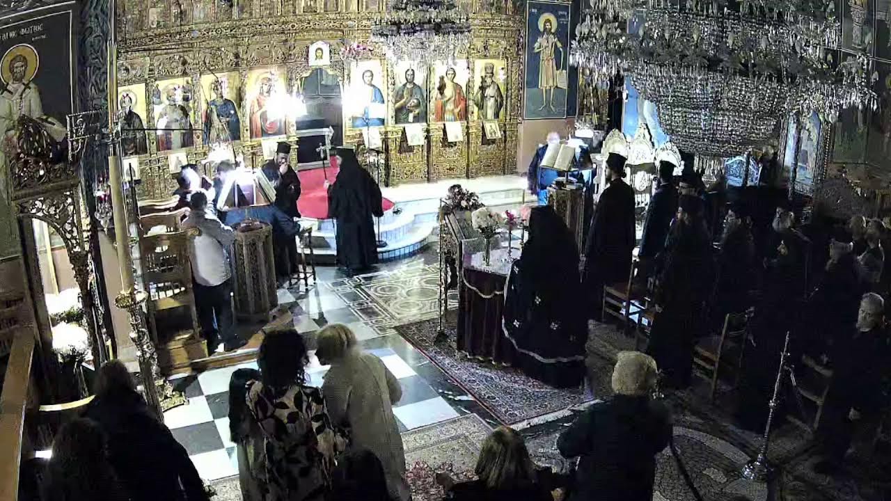 8.3.2026 - (ΥΠΟΔΟΧΗ ΙΕΡΟΥ ΛΕΙΨΑΝΟΥ)  Γ΄ ΚΑΤΑΝΥΚΤΙΚΟΣ ΕΣΠΕΡΙΝΟΣ