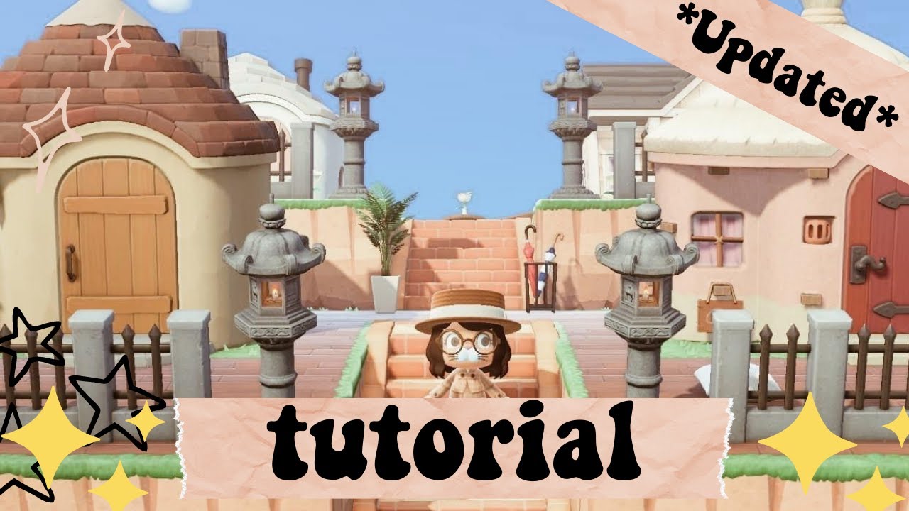 [ACNH] Tiered Neighborhood/Residential Tutorial UPDATED!