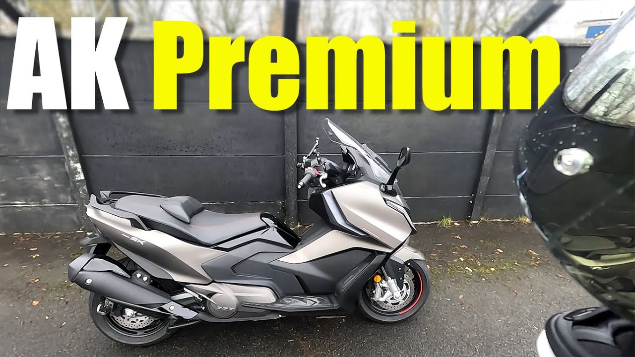 KYMCO AK Premium | 550 kms à son guidon