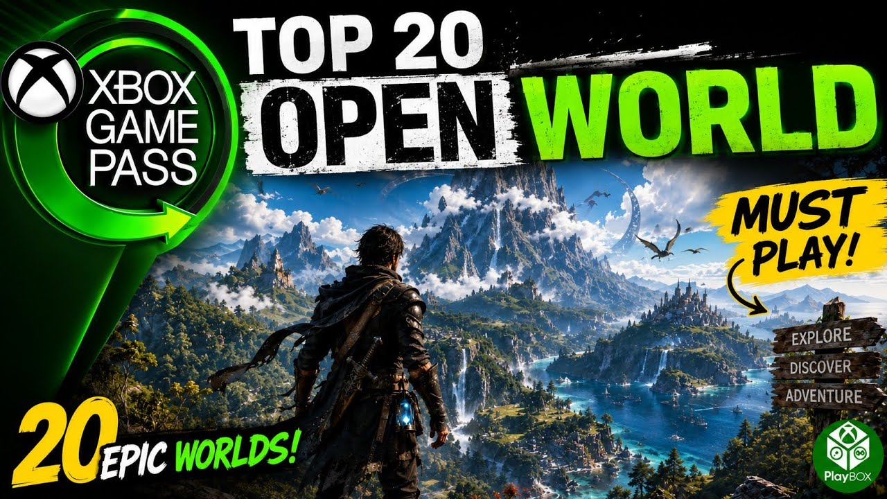 Топ-20 игр с открытым миром в Xbox Game Pass