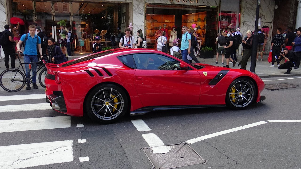 Supercars in London June 2021