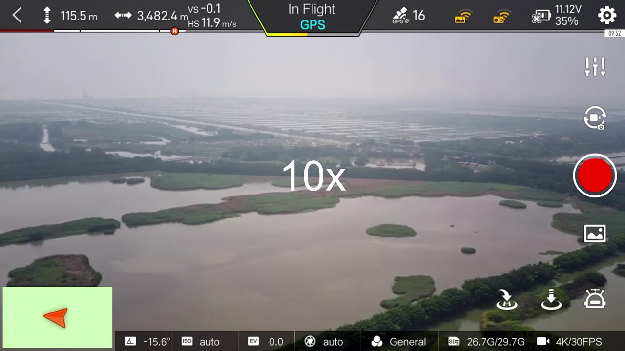 Fimi X8SE 2020 long range flight test