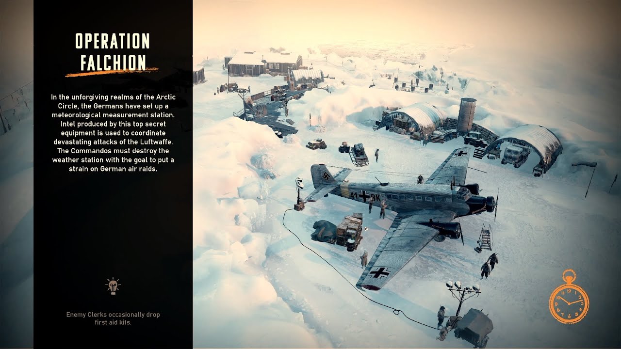 Commandos: Origins (Veteran) - Mission 02 Operation Falchion