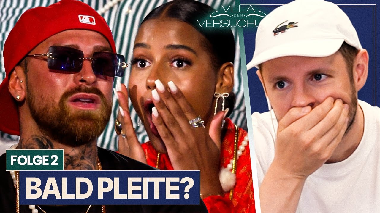 10.000€ FÜR ZIGARETTEN... 🥲💸 | VILLA DER VERSUCHUNG (Folge 2 Reaktion)