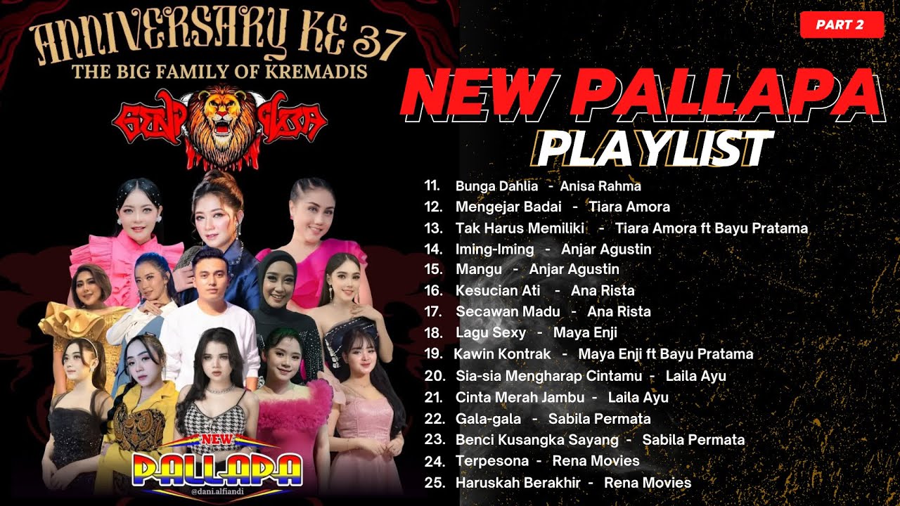 NEW PALLAPA || GENPOCKER 37th || LIVE UJUNGPANGKAH GRESIK 2025 || PART 2