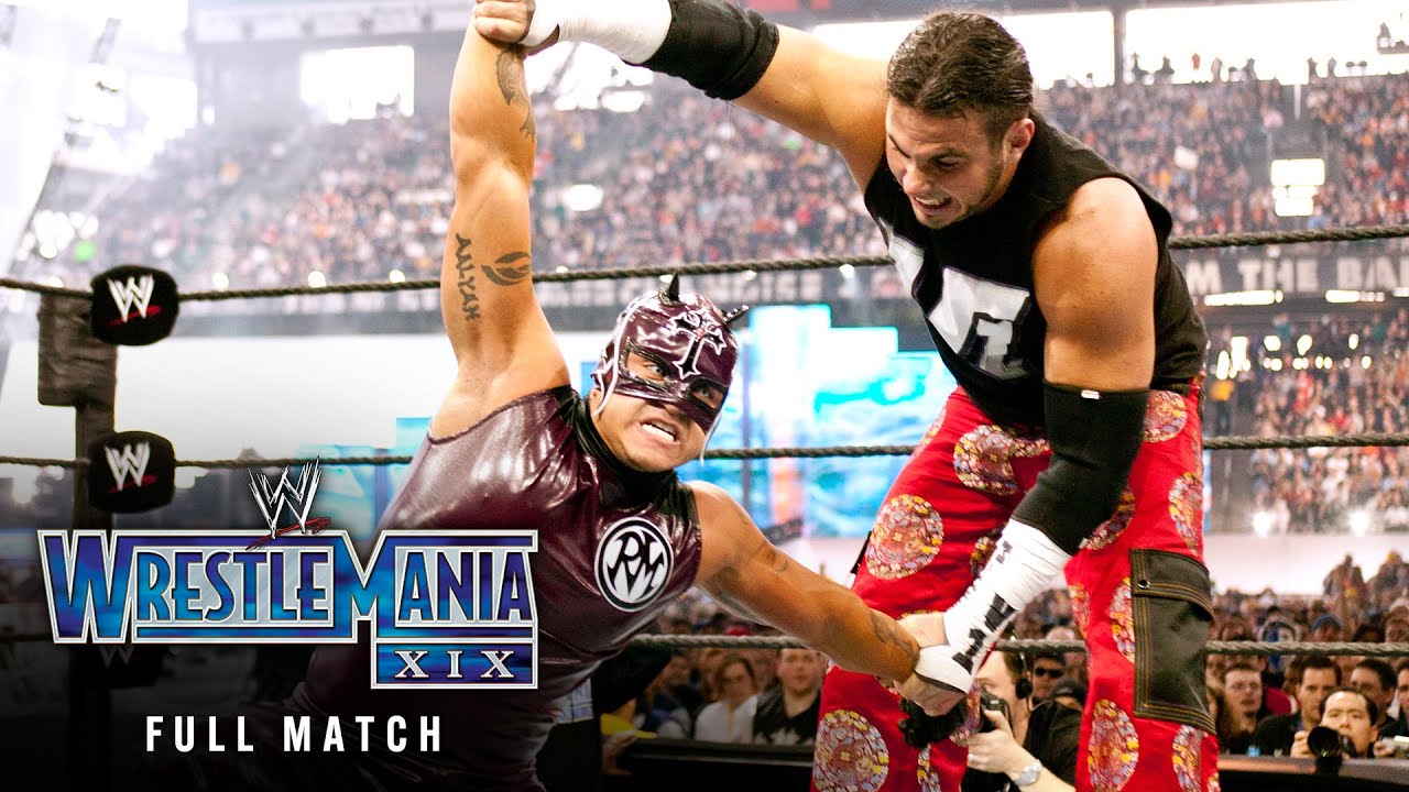 ПОЛНЫЙ МАТЧ: Мэтт Харди против Рея Мистерио — матч за титул чемпиона WWE в полутяжёлом весе: Wres...